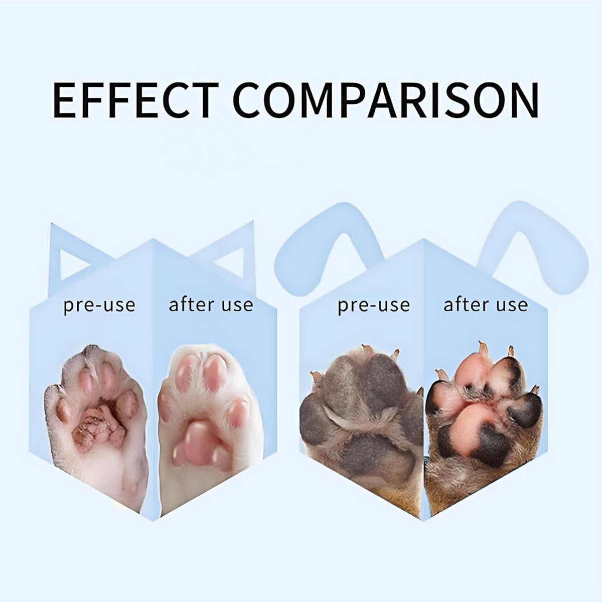 50g Pet Foot Moisturizing Cream Paw Balm for Cat Dog Natural Plant Pet Nose Protector Paw Autumn Winter Care Foot Moisturizer