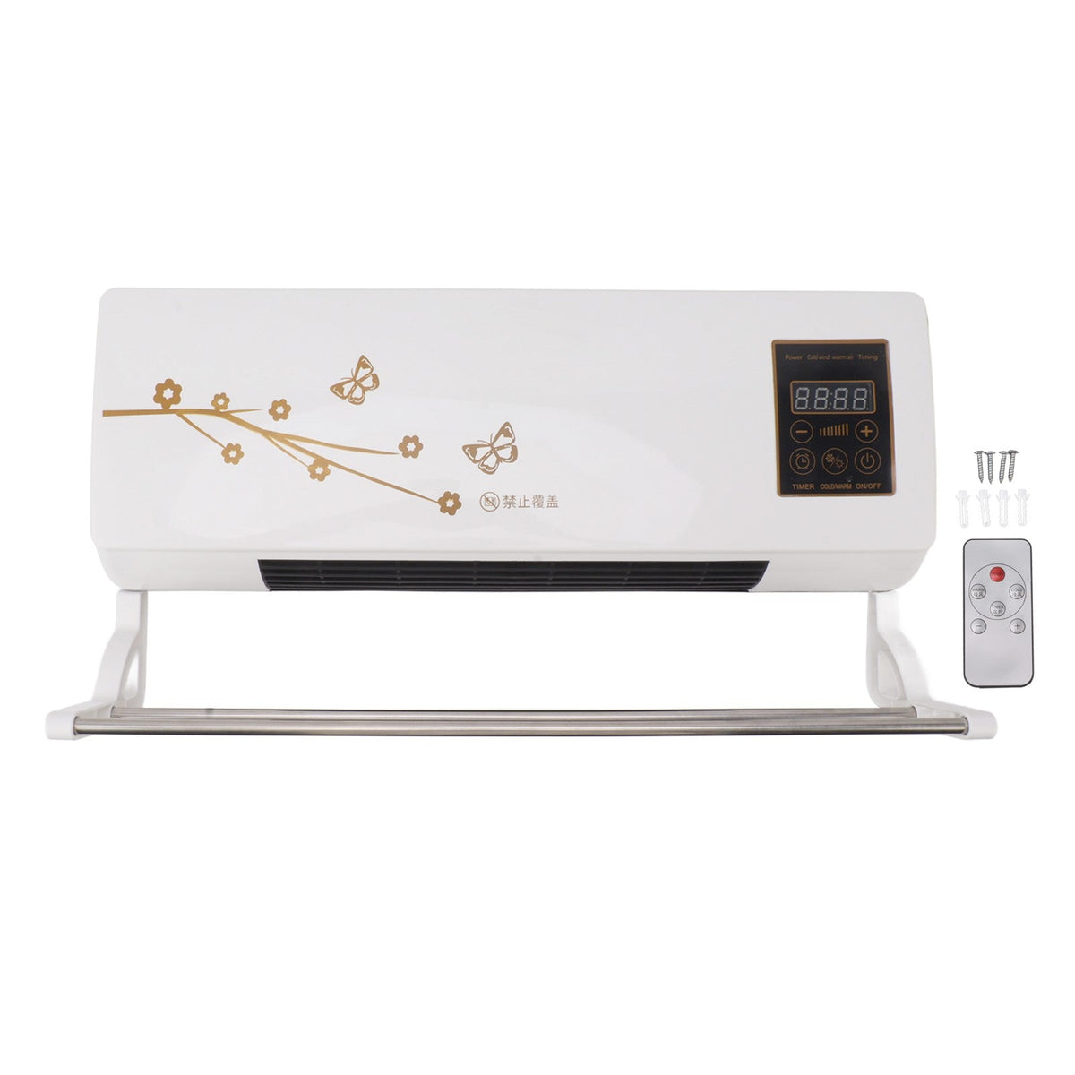 Room Air Conditioners Air Conditioner Air Conditioner Wall Mount Air Conditioner and Heater for Bedroom Living Room US Plug 110V