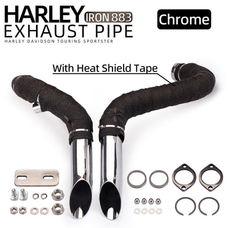 Exhaust Motorcycle  Escape Sportster Motorcycle Exhaust XL883 Elbow Bike For Softail Sportster 883 1200
