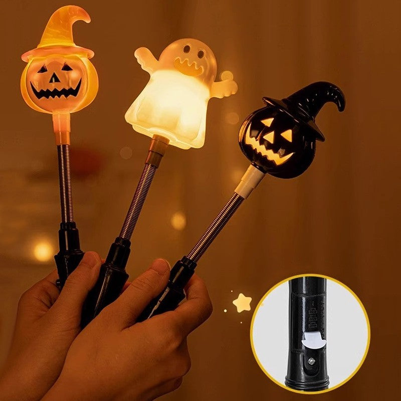 Halloween Shakeing Stick Glow in The Dark Luminous Glow Sticks Halloween Party Favors Day of The Dead Cosplay Party Accessories