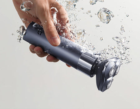 Mijia Electric Shaver S302 LED Digital Display IPX7 Waterproof 800mAh Tpye-C Rechargeable Razor Shaver for Men