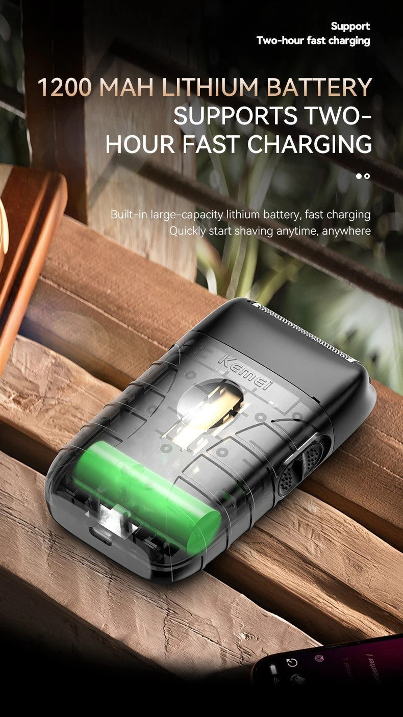 Kemei 2299 2296 T95 Professional Hair Clipper Cordless Trimmer Electric Foil Shaver Men Rechargeable Finish Hair Cutting Machine