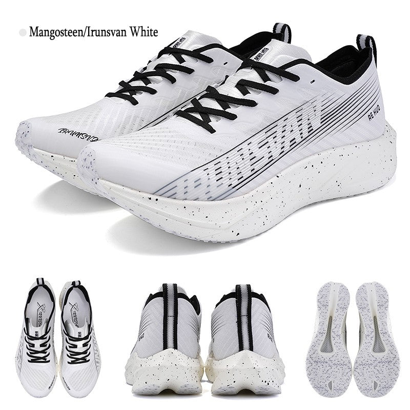 IRUNSVAN HEAT 2.0 Carbon Plate Sneakers Marathon Racing Professional Running Shoes Men Athletic Training Sport Shoes