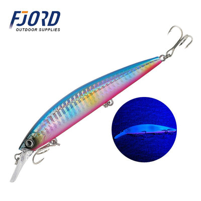 FJORD 110S 37g 90S 29g 70S 17g Heavy Sinking Minnow Fishing Lures Saltwater Freshwater Long Casting Sea Artificial Bait Jerkbait
