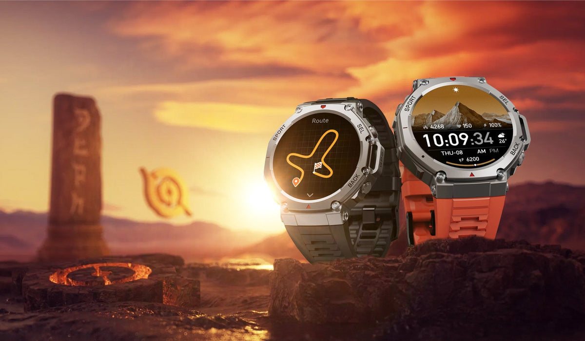 T-Rex 3 GPS Smart Watch 10ATM IP69K Waterproof Clock Compass Altimeter Call Military Sports Smartwatch Men For HUAWEI Bracelet
