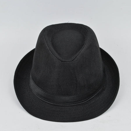 10/24 Pack 1920s Fedora Hats for Men Short Brim Sun Panama Hats Classic Pork Pie Hats Summer Hat for Women Party Wedding Costume