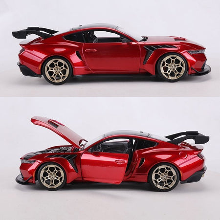 Original Maisto 1:18 Ford Mustang GTD Alloy Car Model Static Alloy Miniature Die-Cast Models Collection Gift Toys Birthday Gifts