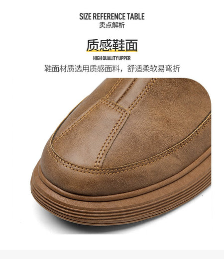 Men's Winter Boots and Cold-proof Boots 2025 Men's Winter High-quality Warm High-top Cotton Shoes Outdoor Thick-soled Snow Boots