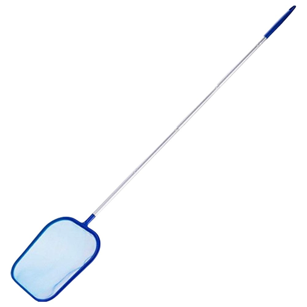 Swimming Pool Skimmer Net with 5 Aluminum Pole Sections Pool Net Skimmer Rak Pool Cleaner Leaf Removal Garden Pond Cleaning Tool