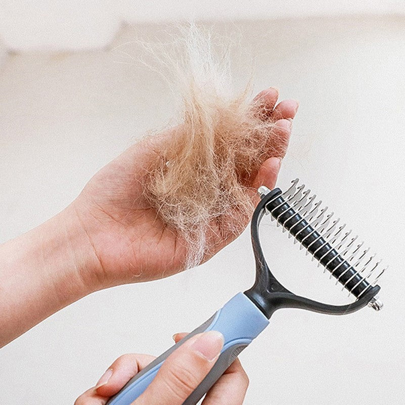 Dog Brush Pet Hair Remover Professional Pet Shedding Brush for Dogs Cats Pet Fur Knot Cutter Cat Comb Brushes Dog Accessories