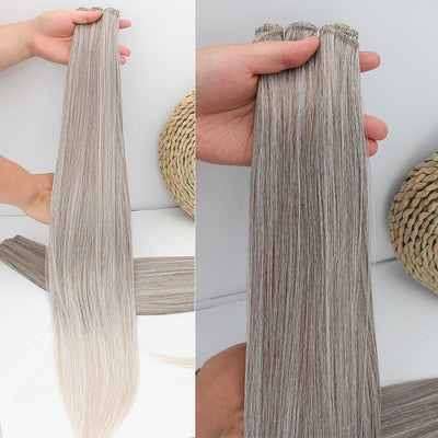 Russia Straight Hair Weave Bundles 65cm 200G Fiber Synthetic Hair Extensions Bio Protein Heat Resistant Ponytail Cosplay Hair