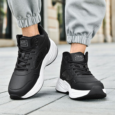 Men's high quality plus size casual sneakers Four seasons soft sole outdoor breathable running shoes students light sports shoes