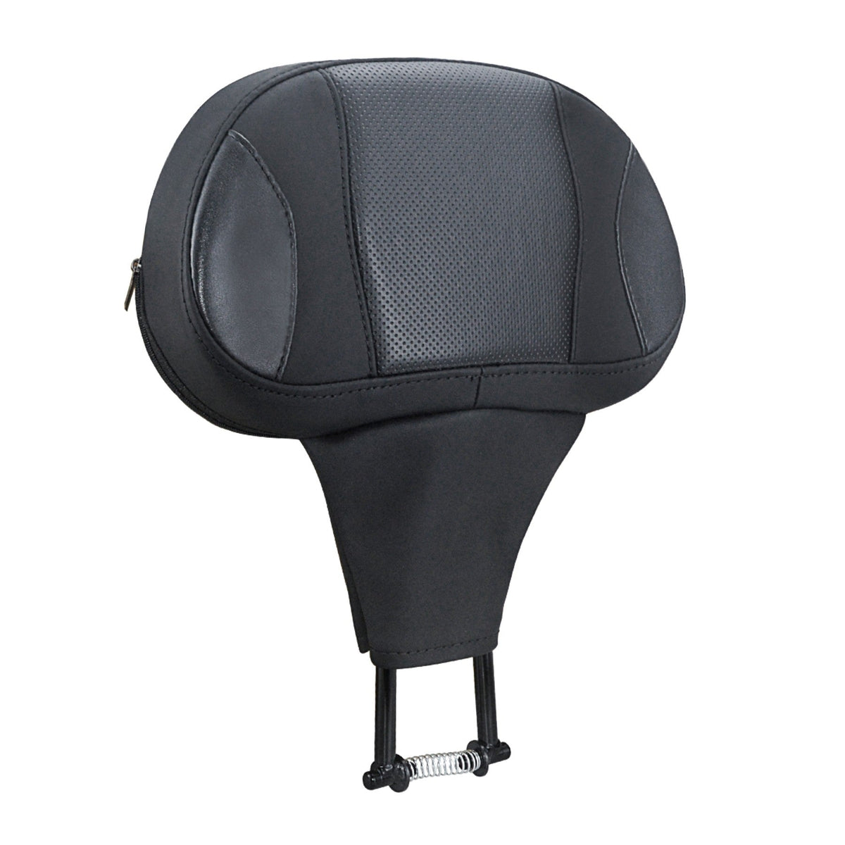 Motorcycle Adjustable Front Driver Rider Backrest Pad Mounting For Harley Touring CVO Road King Electra Street Glide FLTRX 09-24