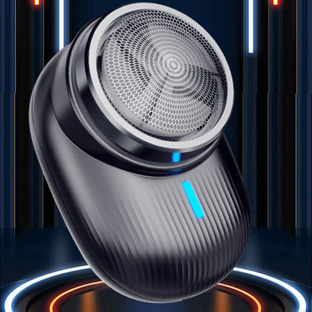 1pc-rotary mini razor portable USB charger car-mounted small 3W electric razor