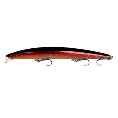 1pcs 18cm 24g Minnow Fishing Lure Laser Hard Artificial Bait Plastic Big Fake Fish Lures Sea Fishing Bait Crankbait Wobblers