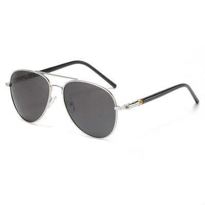 Pilot Men Classic Prescription Reading Sunglasses Black Lens Finished Presbyopic Readers Shade Outdoor Sun Glasses +1.0 to +4.0
