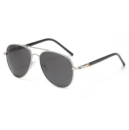 Pilot Men Classic Prescription Reading Sunglasses Black Lens Finished Presbyopic Readers Shade Outdoor Sun Glasses +1.0 to +4.0