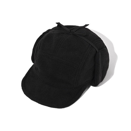Windproof Thermal Fleece Winter Hat Five Panel Fisherman Style Cycling Outdoor Cold Weather Ear Protection for Winter Sports?