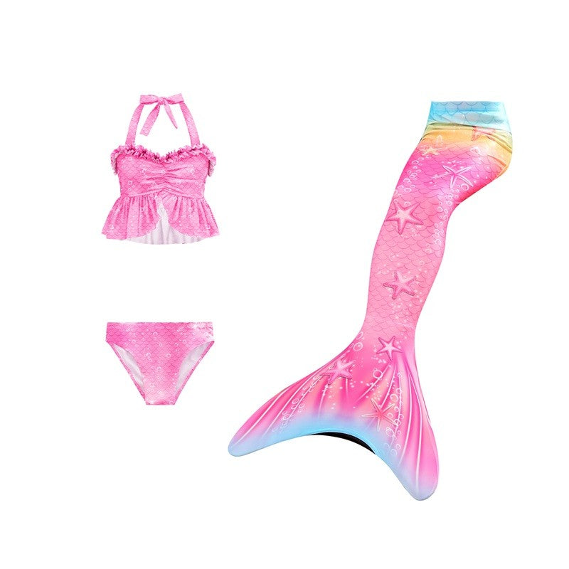Mermaid Costume for Mermaid Tail for Swimming Can Add Monofin Fin Ariel Mermaid Costumes Cosplay BiSwimsuit set gift