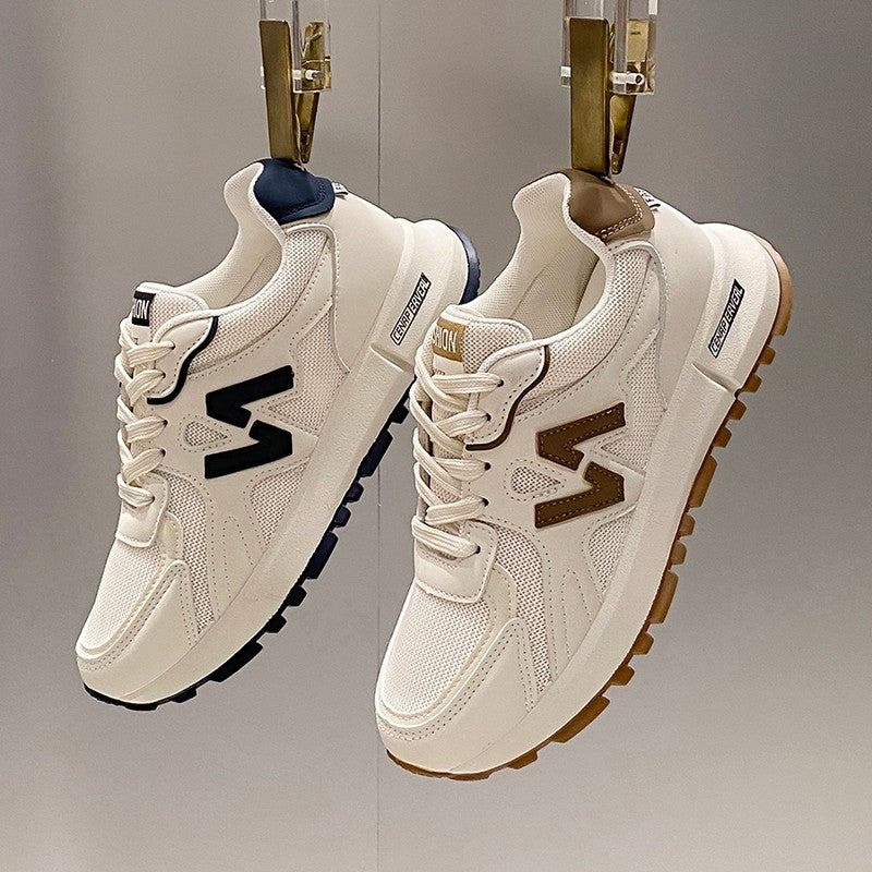 Sports Shoes for Women 2025 Spring New Super Hot Versatile Anti slip Casual Women's Shoes Soft Sole Running Little White Shoes