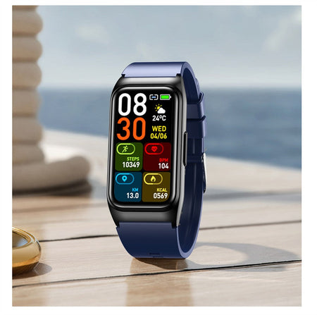 ECG+PPG Smart Watch Health Monitoring Blood Pressure Uric Acid Blood Fat bracelet Bluetooth Call Reminder Waterproof SmartWatch