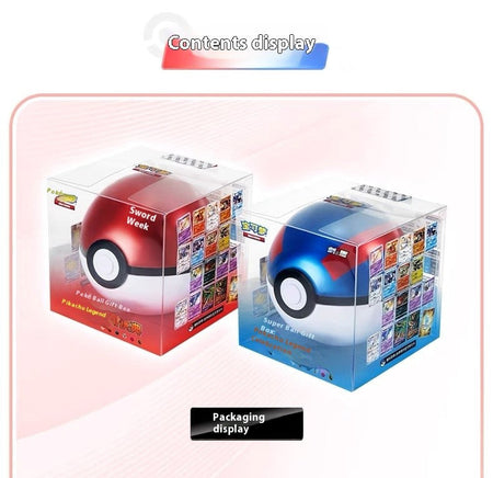 PokeBall Master Balls Premium Ball Gift Box Pokemon Cards Ptcg Simplified Chinese Original Pack Children Birthday Christmas Toy