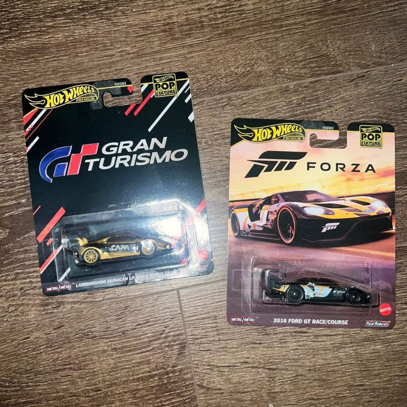 New Hot Wheels HXD63 Pop Culture Collection Series Stranger Things Godzilla Back To The Future Forza Matrix Collection Toys Cars