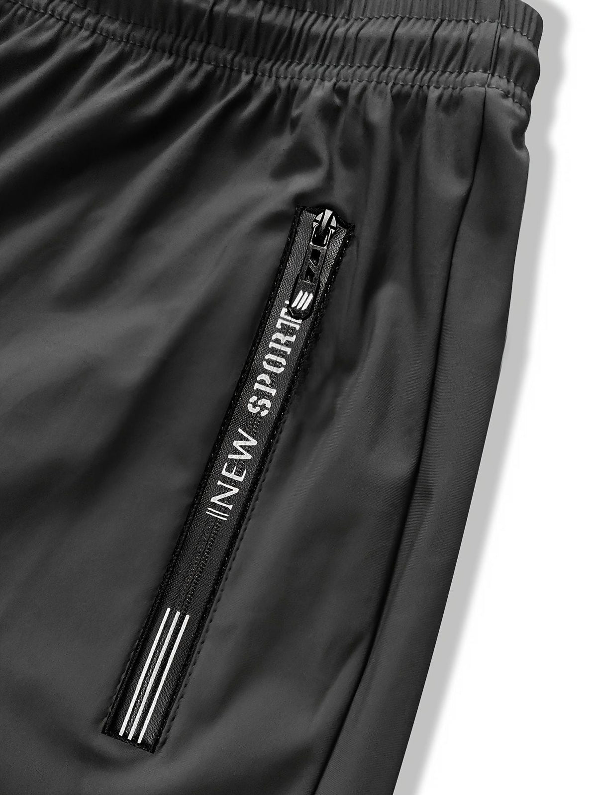 Sweatpants Man Fishing Men's High Stretch Ice Silk Jogging Pants With Zipper Pockets Breathable Elastic Sports Pants Mens Gift