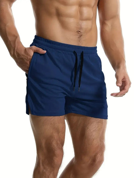 2024 Latest, Fast Drying Breathable Muscle Running Shorts, Marathon Seven Legs, Fitness Beach Pants, Tight Mesh Fabric, Hip Hop