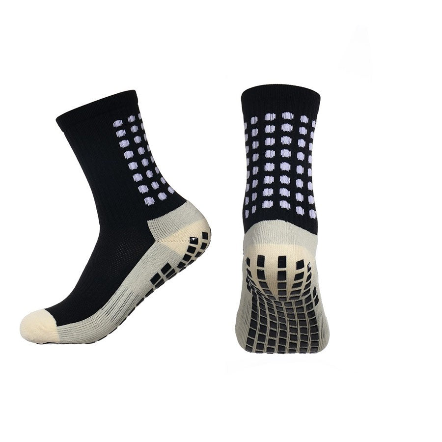 6/10/20Pairs Non Slip Grip Breathable Socks Men Women Professional Athletic Towel Bottom Shockproof for Football Basketball