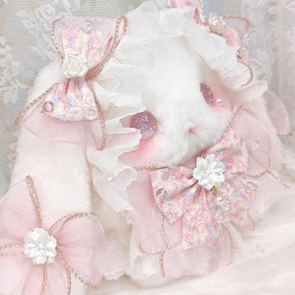 Kawaii Bunny Bag Princess Lolita Shoulder Bag Long-eared Rabbit Sweet Crossbody Bags