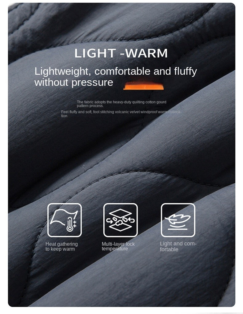 Winter Down Pants Men's Trendy Ski Waterproof Thick Fleece Warm Straight Cotton Trousers Women's Casual Cold-proof Padded Pants