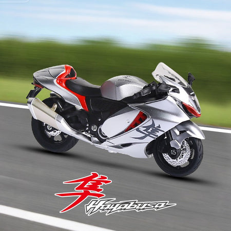 1:18 GSX1000 CBR 1000RR R1 Hayabusa Alloy Motorcycle Model Collection Genuine Authorization Motorbike Toy Miniature