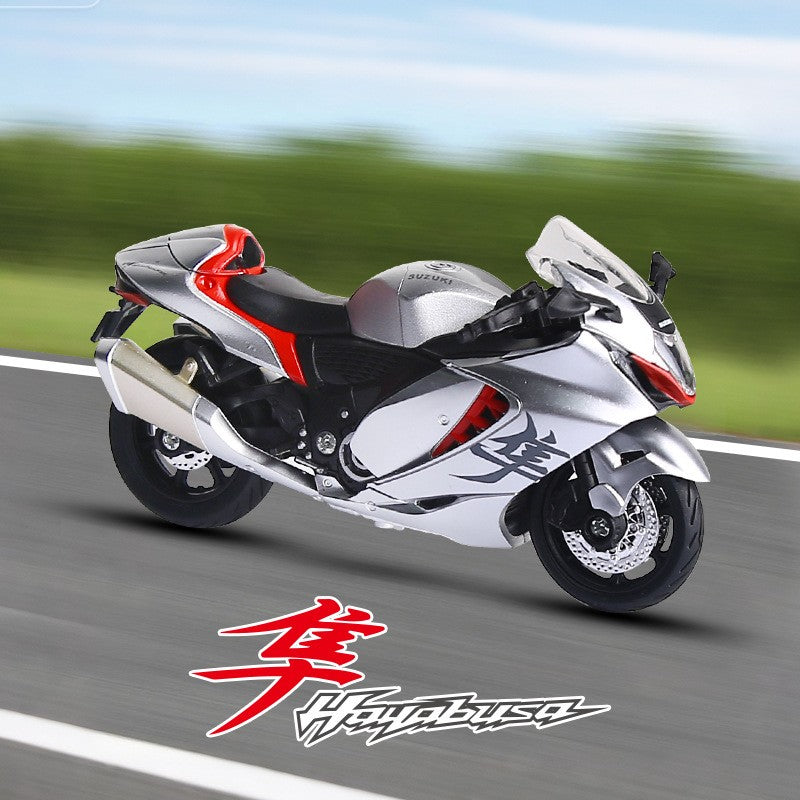 1:18 GSX1000 CBR 1000RR R1 Hayabusa Alloy Motorcycle Model Collection Genuine Authorization Motorbike Toy Miniature
