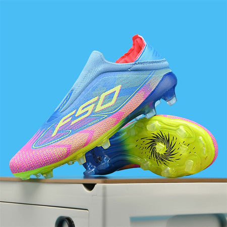 New Men Football Boots Non-Slip High-quality Soccer Shoes Grass Cleats High-top Futsal Sneakers Match Indoor Hot-selling Outdoor
