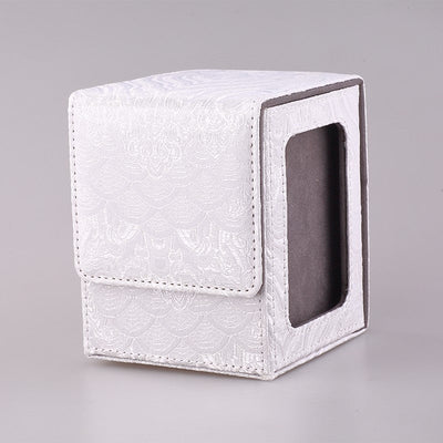 120+ Trading Card Deck Box With Display Window MTG PTCG TCG Board Games Collectible Card Cases YGO Magnetic Organiser Case Gift