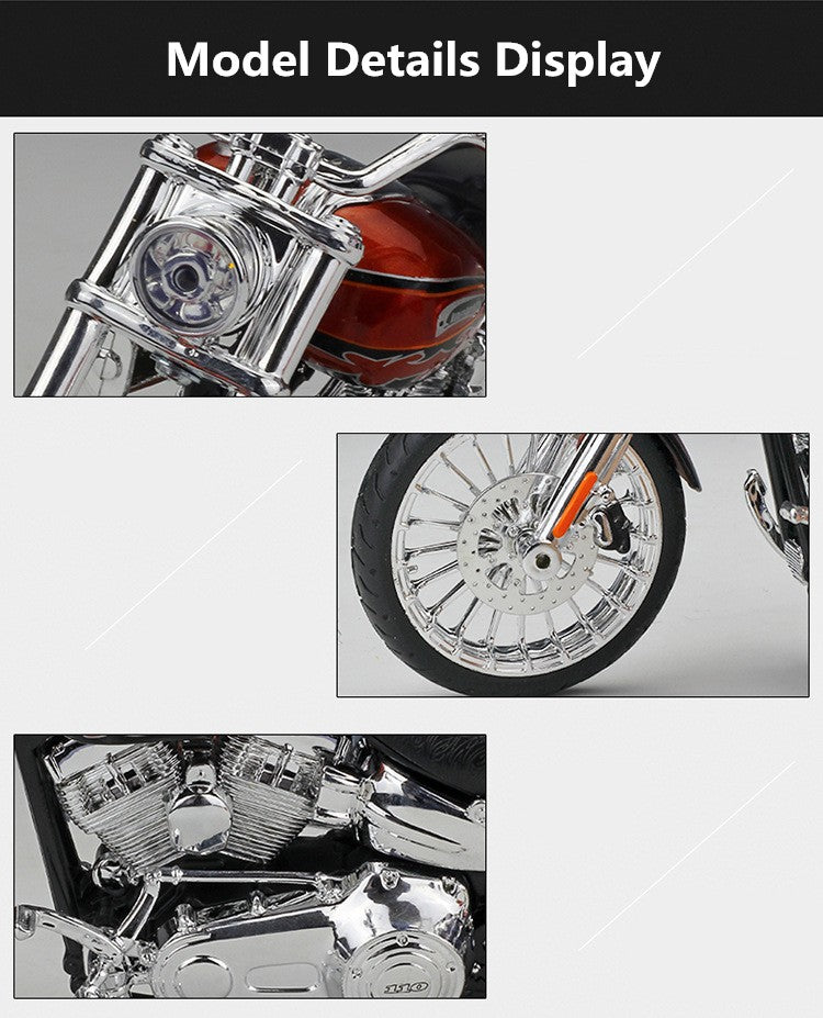 Maisto 1:12 Harley 2014 CVO BREAKOUT Alloy Racing Motorcycle Model Diecasts Metal Cross-country Motorcycle Model Kids Toys Gift