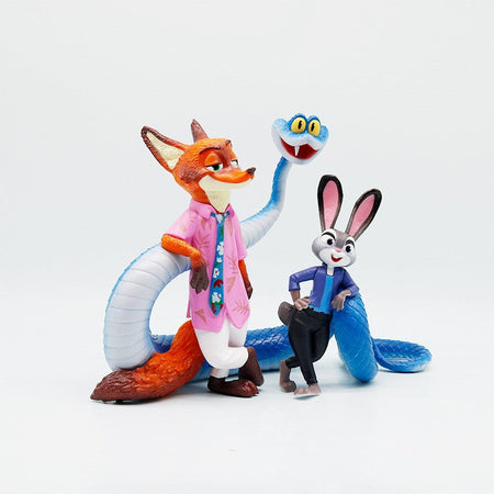 2025 New Popular Movie Zootopia 2 Peripheral  Action Figure High Quality Judy Nick PVC Toy Limited Stock Free Shipping