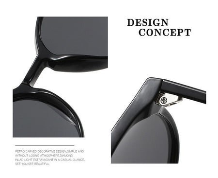 Retro Round Polarized Sunglasses Men Women Classic Leopard Frame Sun Glasses Fashion Black Driving Male Female Goggles UV400