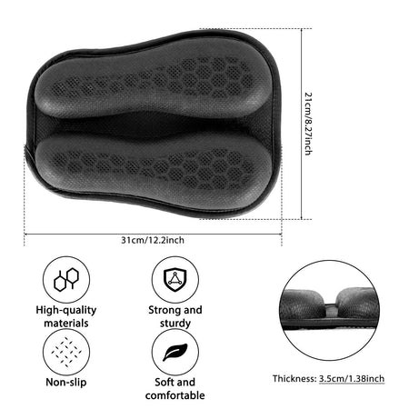 Motorcycle Seat Cushion Non-slip 3D Breathable Mesh Structure Soft and Comfortable Sun Protection Motorcycle Accessories