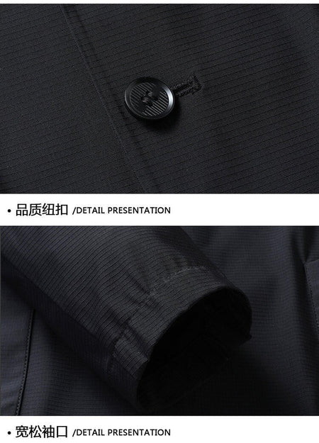 2025 Summer Ice Silk Thin Sunscreen Suit Jackets for Men Classic Business Casual Blazers Wedding Social Dress Coat Men Clothing
