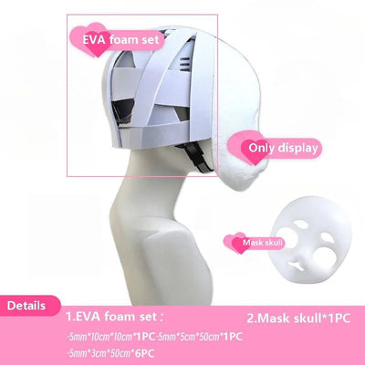 Fursuit Kigurumi Head Base DIY Foam Animal Skull Furry Cosplay Headwear Costume Halloween Carnival Accessories