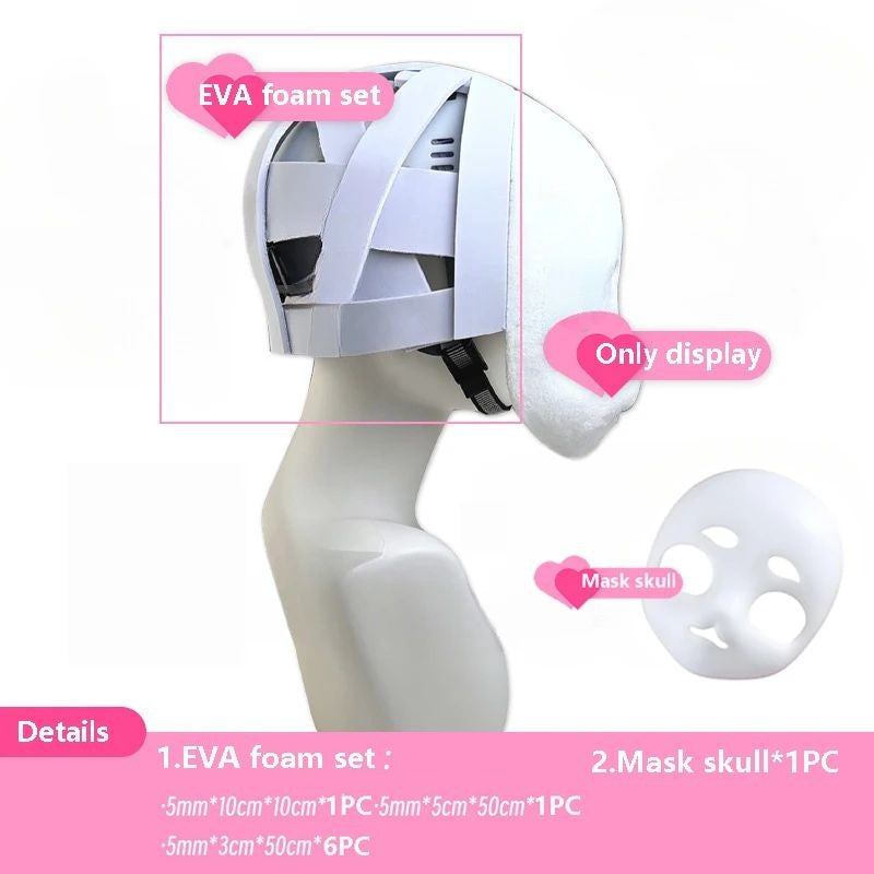 Fursuit Kigurumi Head Base DIY Foam Animal Skull Furry Cosplay Headwear Costume Halloween Carnival Accessories
