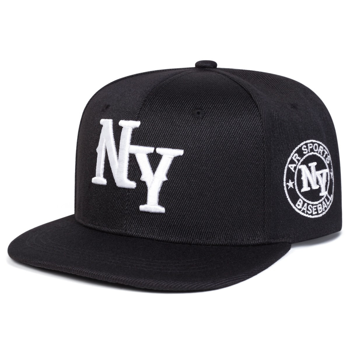Unisex NY Letter Embroidery Hip-hop Hats Spring and Autumn Outdoor Adjustable Casual Baseball Caps Sunscreen Hat Sports Cap