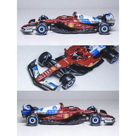 New In Stock Bburago 1:43 Ferrari Sf25 Miami Gp Alloy Miniature Diecast Model 2025 F1 Car #16 Charles Leclerc Toys Car Kids Gift