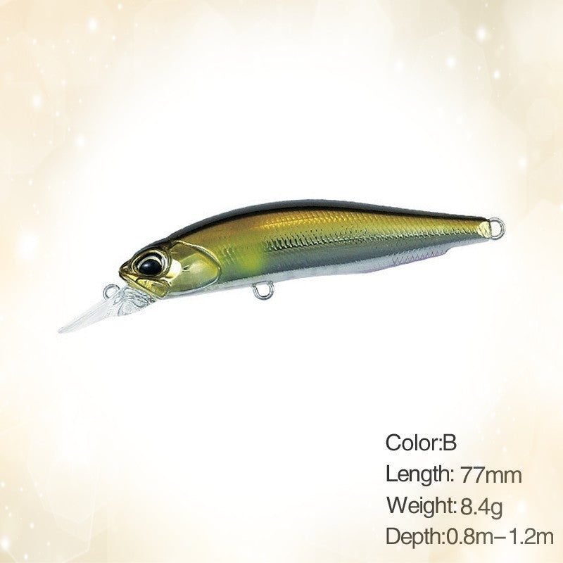 77mm 63mm Minnow Fishing Lure Wobbler Rozante 77SP Long Cast Hover Swaying Lure Jerkbait Artificial Bait Culter Alburnus Bait