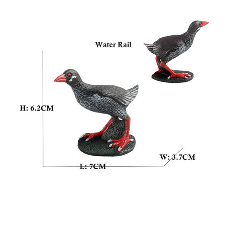 Owl Flamingo Turkey Toucan Seahawk Model Animal Figurines Plastic Bird Toy Action Figure Jungle Adventures Kids Gifts Forest zoo