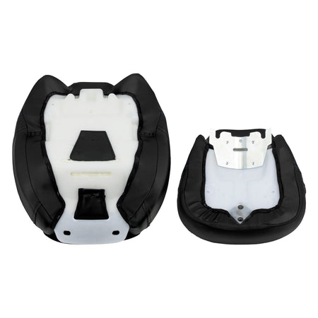 Motorcycle Two Up Seat Black Front Rear Driver Passenger Seat For Harley Touring Road King Street Electra Road Glide 2009-2024