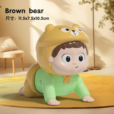 Baby Crawling Toys with Music Toddler Learn To Climb Educational Toys Baby Moving Toys Interactive Development Tummy Time Gifts