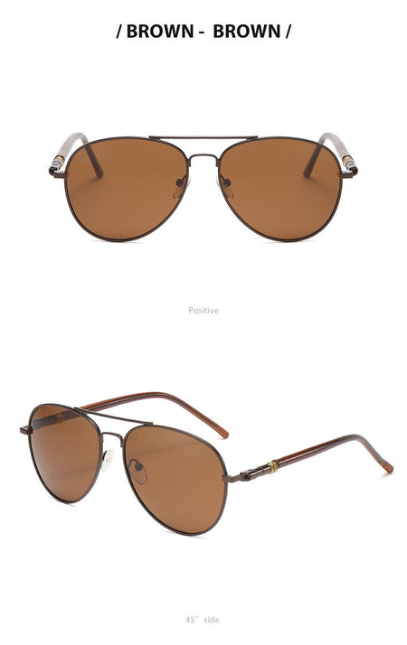 Pilot Men Classic Prescription Reading Sunglasses Black Lens Finished Presbyopic Readers Shade Outdoor Sun Glasses +1.0 to +4.0